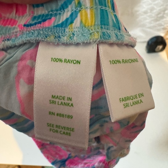 Lilly Pulitzer Blue IBIZA Gimme the Juice Engineered Shorts XXS - Picture 6 of 11